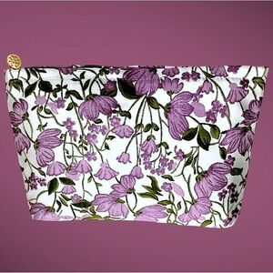 TORY BURCH COSMETIC CASE MAKEUP BAG BEAUTY POUCH ♻️